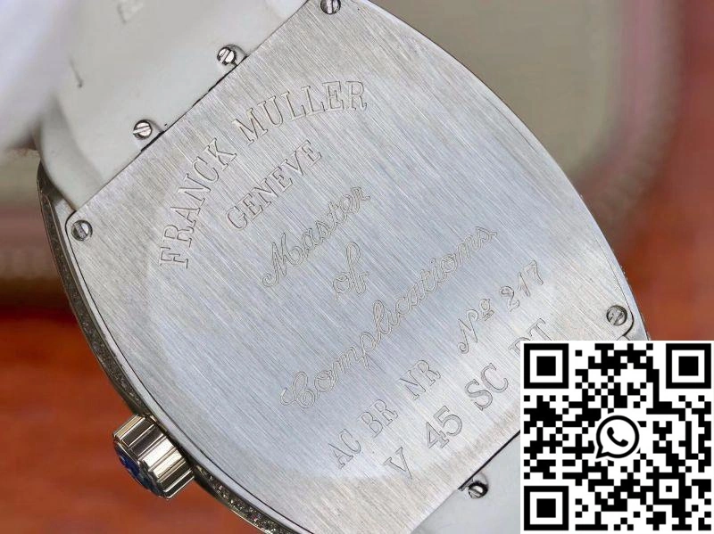 Franck Muller Vanguard V45.SC.DT.D.NBR.CD.5N.NR Diamond Dial Casual 1728