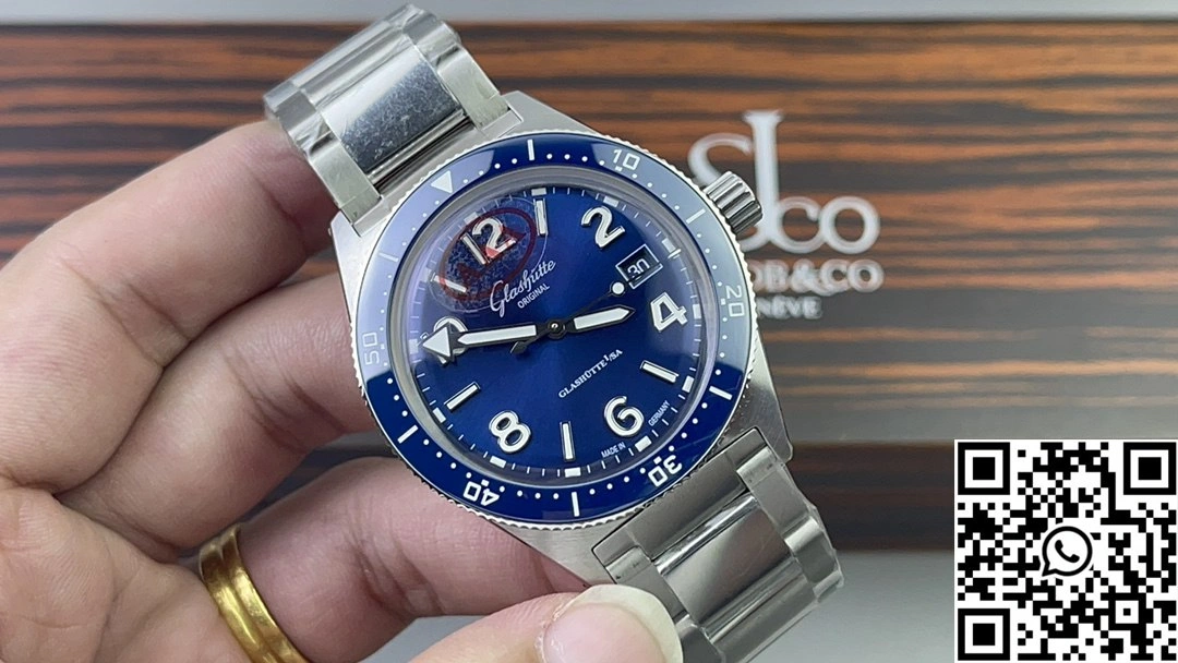 UrbanStyle Glashutte  SeaQ RXW Factory SW200 Blue Dial 1740