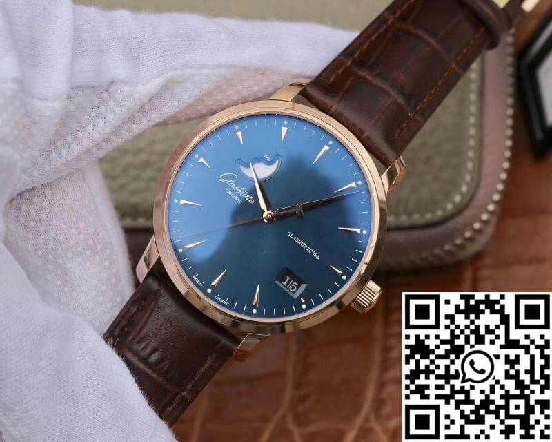 Cozy Glashutte  Senator 1-36-04-04-02-01 Moonphase Gray Dial 1741