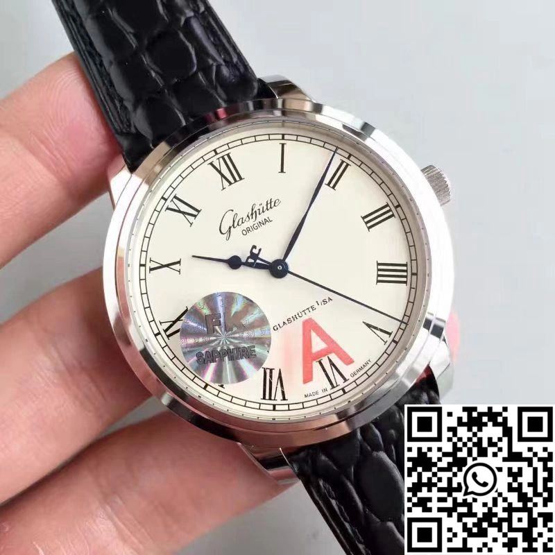 Glashutte  Senator Excellence 1-39-52-01-02-04 V4 Stainless Steel Case White Dial FK Factory Unisex 1737
