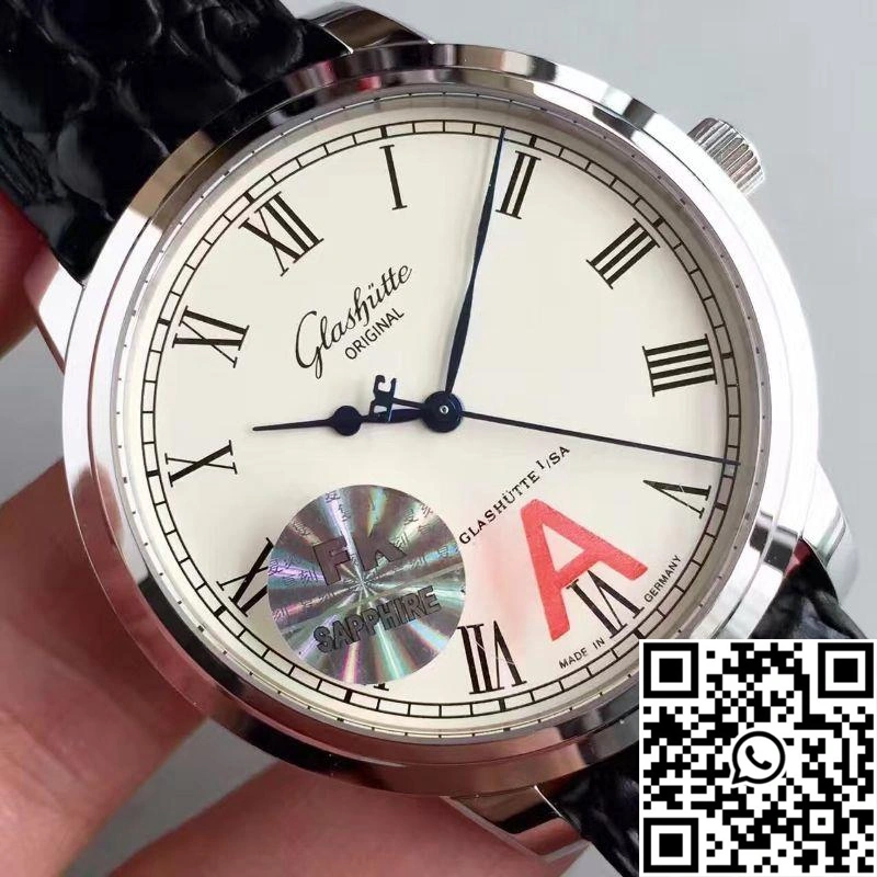 Glashutte  Senator Excellence 1-39-52-01-02-04 V4 Stainless Steel Case White Dial FK Factory Unisex 1737