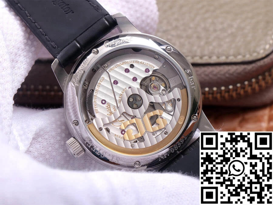 Glashutte Senator Excellence Large Calendar Moon Phase 1-36-04 V9 Factory Blue Dial QuickDry 1746