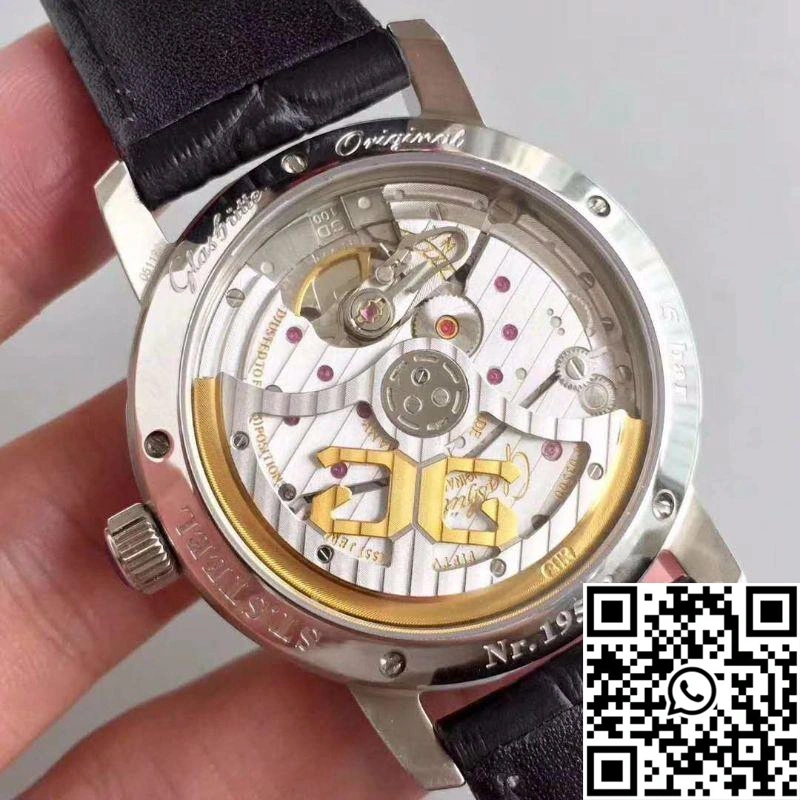 Glashutte Senator Panorama Date Moon Phase 100-04-32-12-04 GF Factory White Dial Cozy 1742