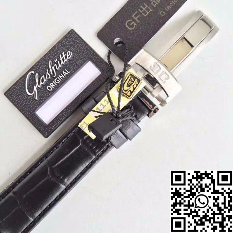 Glashutte Senator Panorama Date Moon Phase 100-04-32-12-04 GF Factory White Dial Cozy 1742