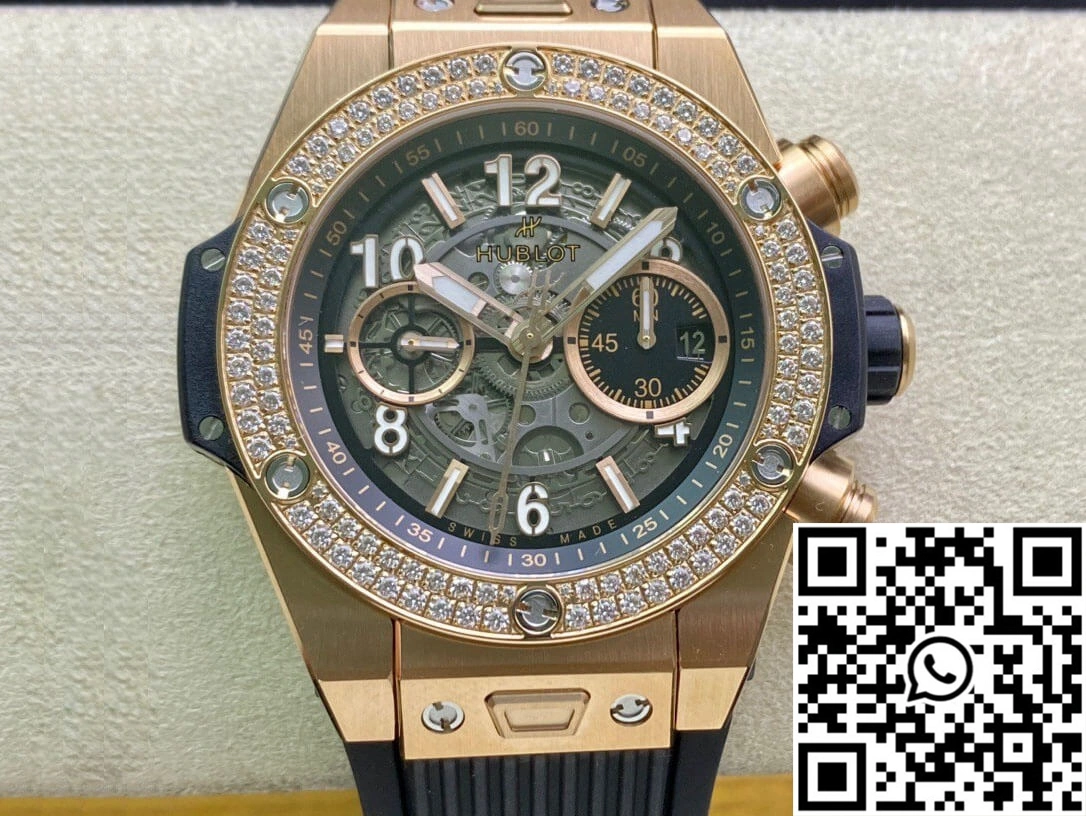 Popular Hublot BIG BANG 421.OX.1180.RX.1104 ZF Factory Rose Gold 1806