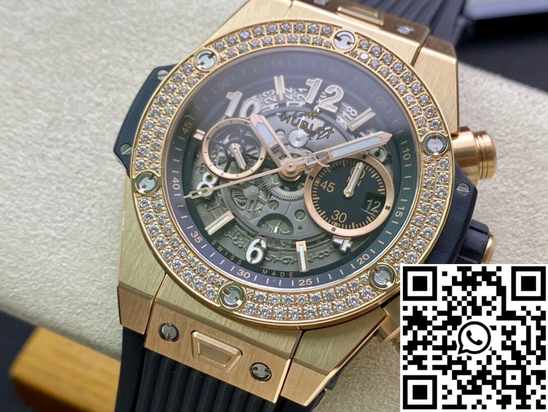 Popular Hublot BIG BANG 421.OX.1180.RX.1104 ZF Factory Rose Gold 1806