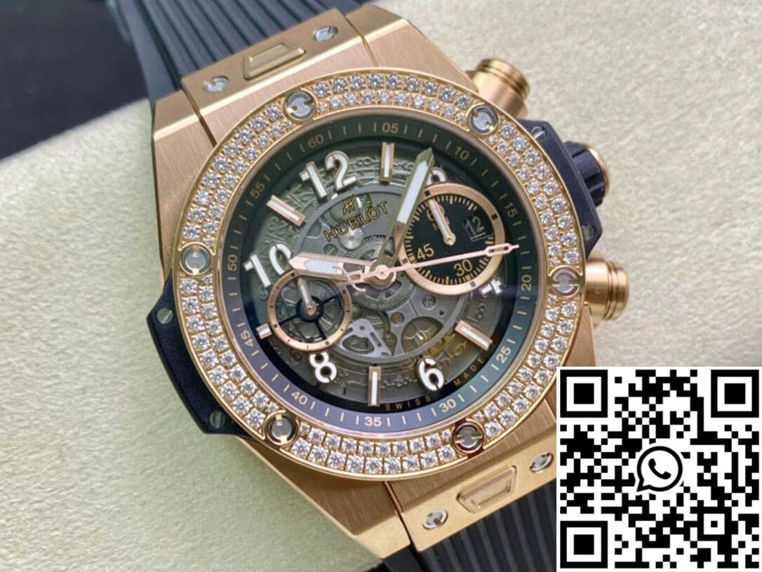 Popular Hublot BIG BANG 421.OX.1180.RX.1104 ZF Factory Rose Gold 1806