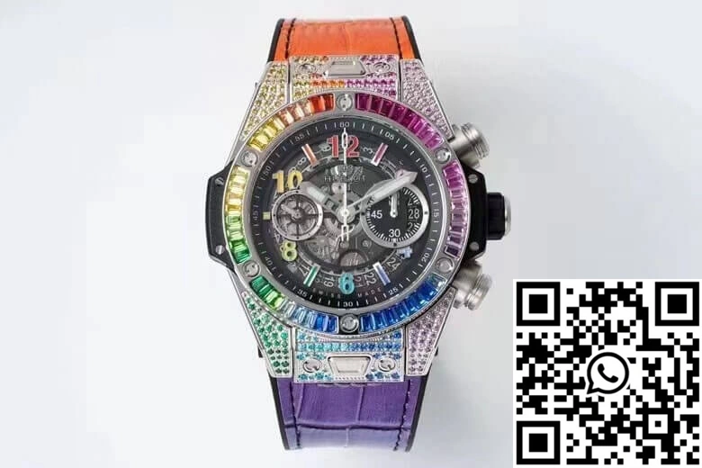 Premium Hublot BIG BANG Unico 411.NX.1117.LR.0999 ZF Factory Coloured Gemstone Dial 1805