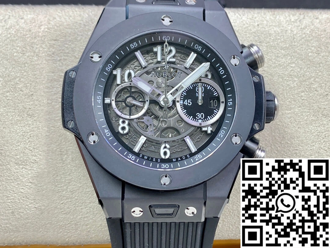 Unisex Hublot BIG BANG Unico 421.CI.1170.RX ZF Factory Black Ceramic Case 1802