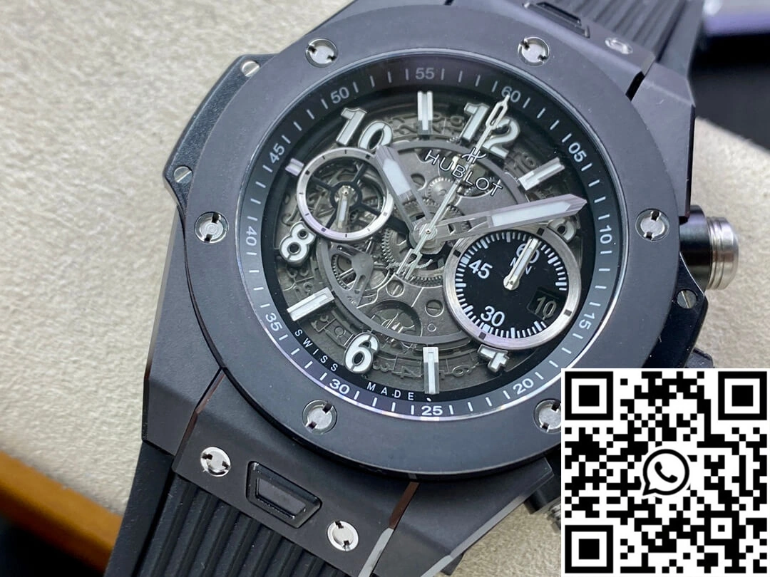 Unisex Hublot BIG BANG Unico 421.CI.1170.RX ZF Factory Black Ceramic Case 1802