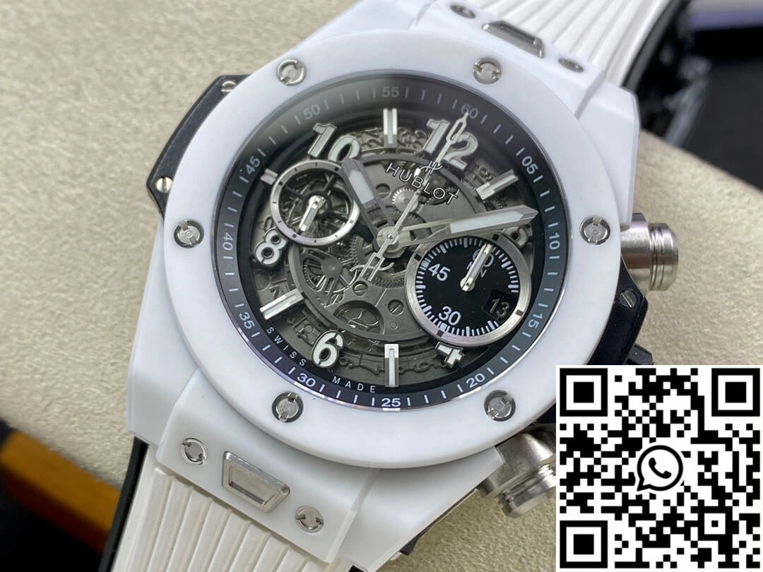 Original Hublot BIG BANG Unico 421.HX.1170.RX ZF Factory White Ceramic Case 1783