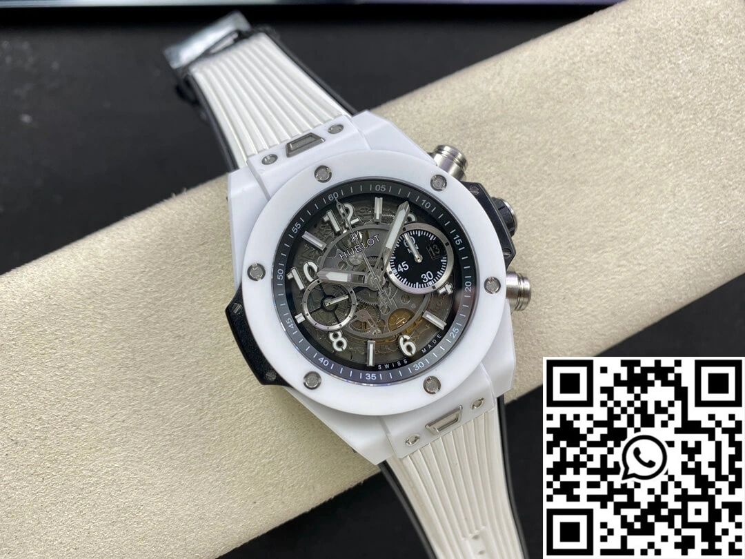 Original Hublot BIG BANG Unico 421.HX.1170.RX ZF Factory White Ceramic Case 1783