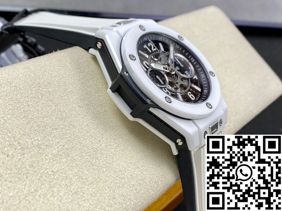 Original Hublot BIG BANG Unico 421.HX.1170.RX ZF Factory White Ceramic Case 1783