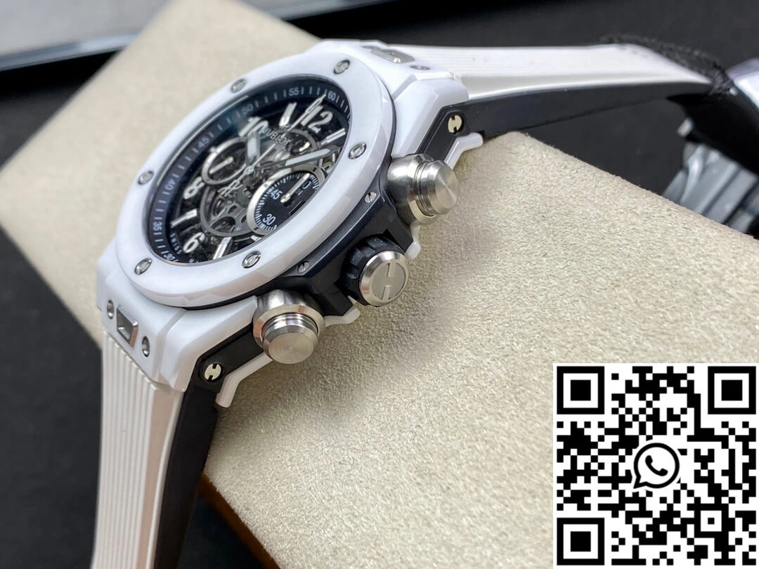 Original Hublot BIG BANG Unico 421.HX.1170.RX ZF Factory White Ceramic Case 1783