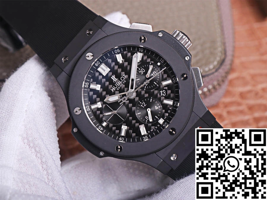 Hublot Big Bang 301.QX.1724.RX V6 Factory Carbon Fiber Black Dial Elegant 1786