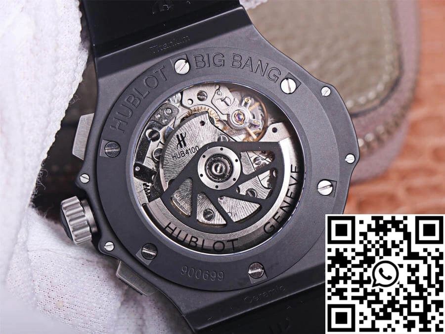 Hublot Big Bang 301.QX.1724.RX V6 Factory Carbon Fiber Black Dial Elegant 1786