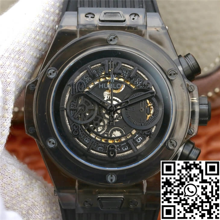 Hublot Big Bang 411.JX.4802.RT Black Case Black Strap Snug 1793