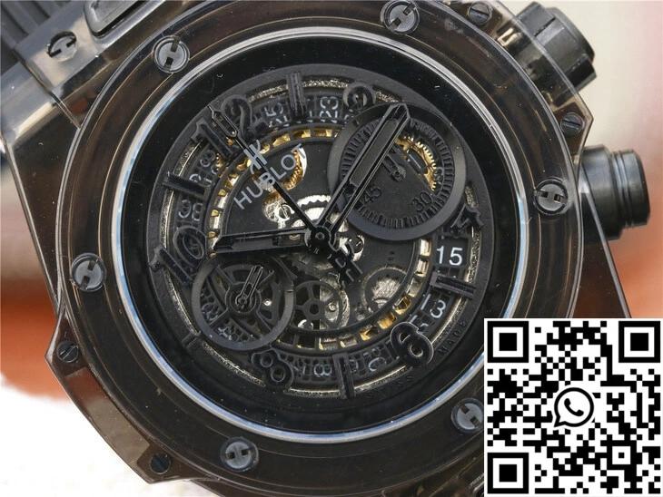 Hublot Big Bang 411.JX.4802.RT Black Case Black Strap Snug 1793