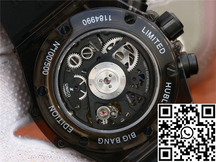 Hublot Big Bang 411.JX.4802.RT Black Case Black Strap Snug 1793