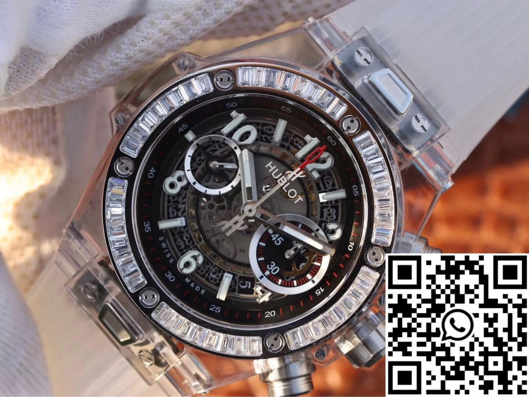 Hublot Big Bang 411.JX.4802.RT Diamond Bezel Hollow Dial Reliable 1775