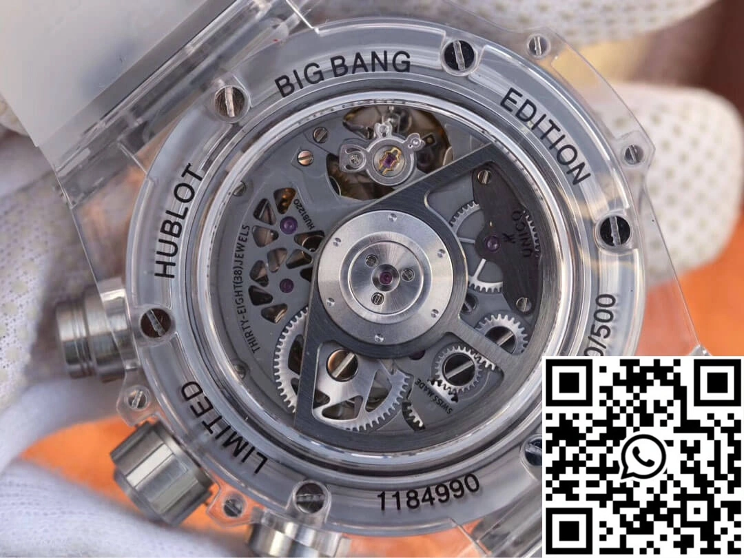 Hublot Big Bang 411.JX.4802.RT Diamond Bezel Hollow Dial Reliable 1775