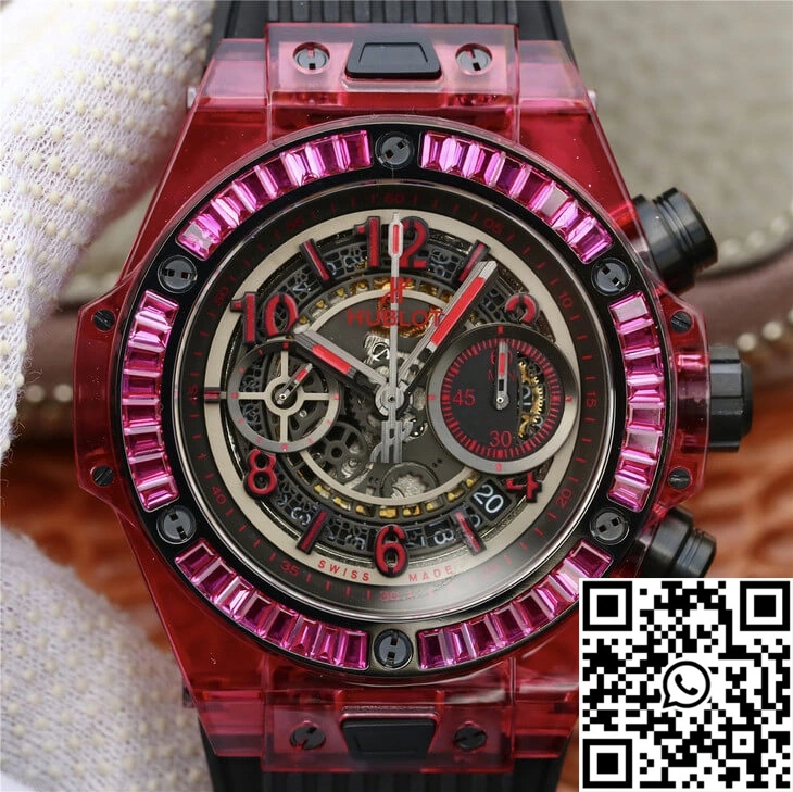 Affordable Hublot Big Bang 411.JX.4802.RT Red Case Black Strap 1760