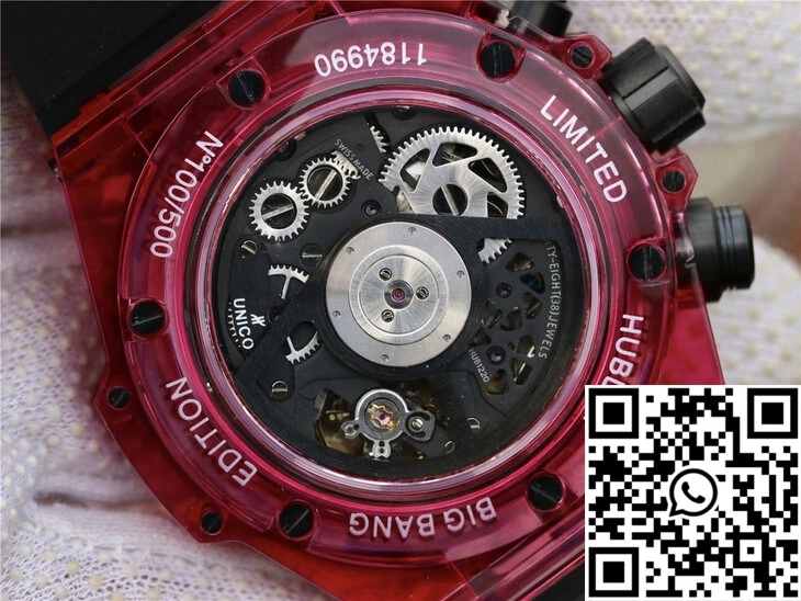 Affordable Hublot Big Bang 411.JX.4802.RT Red Case Black Strap 1760