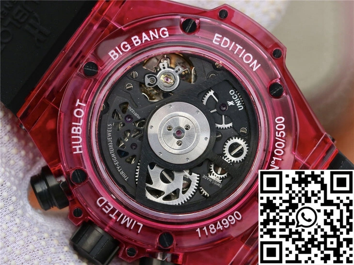 Affordable Hublot Big Bang 411.JX.4802.RT Red Case Black Strap 1760