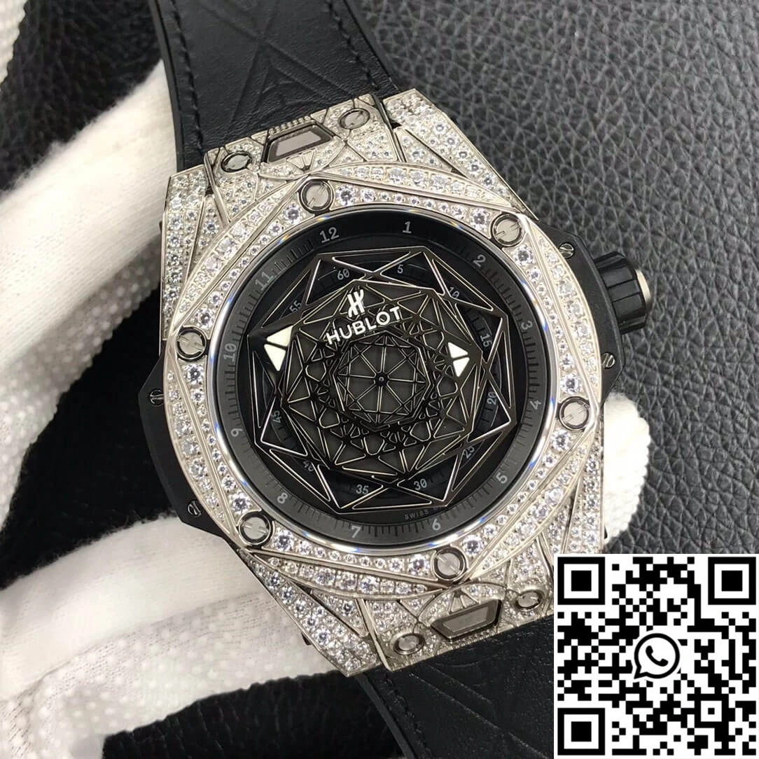 Hublot Big Bang 415.NX.1112.VR.1704.MXM17 WWF Factory Black Dial TopPick 1767