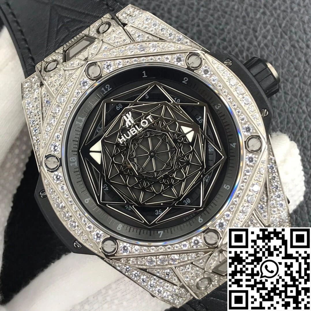 Hublot Big Bang 415.NX.1112.VR.1704.MXM17 WWF Factory Black Dial TopPick 1767