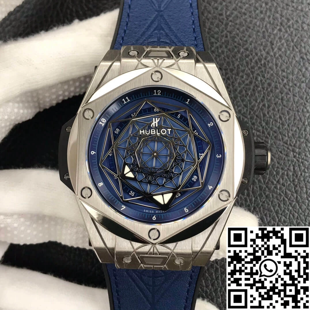 DailyWear Hublot Big Bang 415.NX.7179.VR.MXM18 WWF Factory Titanium Blue Dial 1749