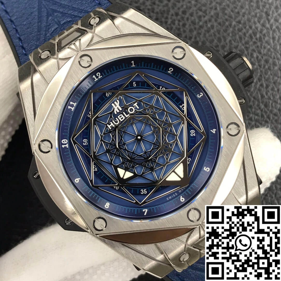 DailyWear Hublot Big Bang 415.NX.7179.VR.MXM18 WWF Factory Titanium Blue Dial 1749