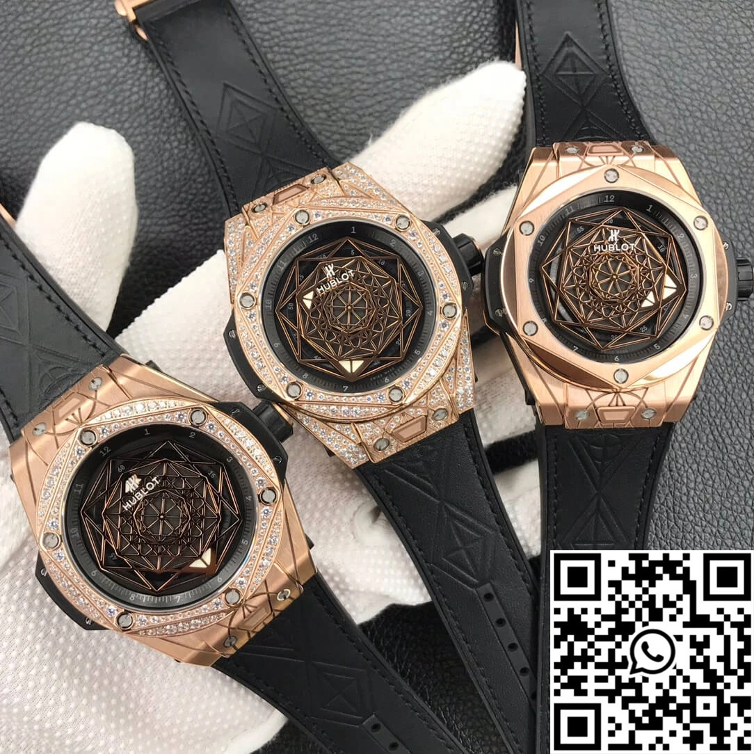 Packable Hublot Big Bang 415.OX.1118.VR.MXM17 WWF Factory Gold Dial 1788