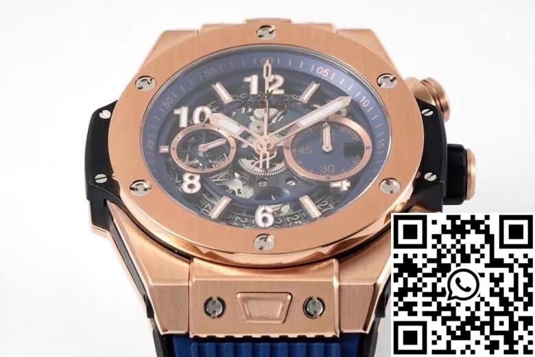 Affordable Hublot Big Bang 421.OX.5180.RX ZF Factory Rose Gold Blue Dial 1770