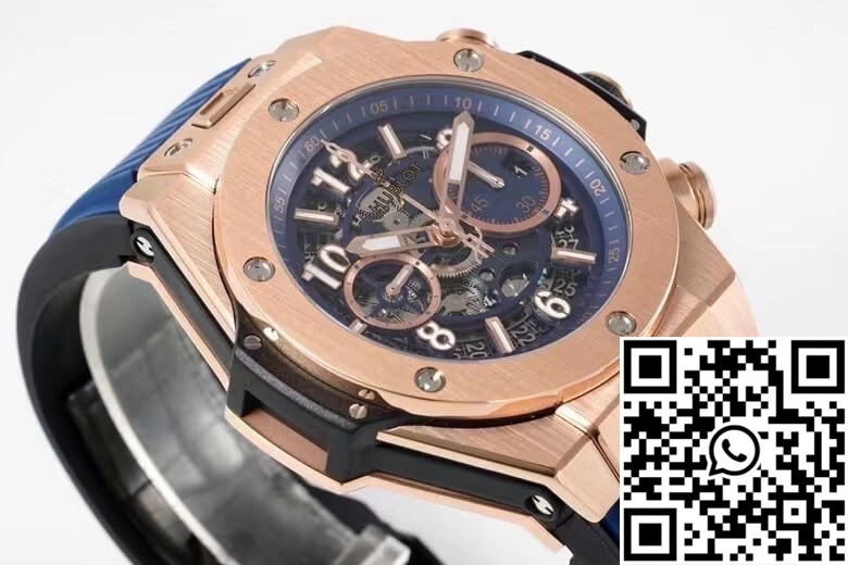Affordable Hublot Big Bang 421.OX.5180.RX ZF Factory Rose Gold Blue Dial 1770