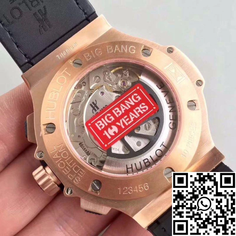 Hublot Big Bang Aero Bang Gold 311.PX.1180.GR Black Skeleton Dial WeatherProof 1768