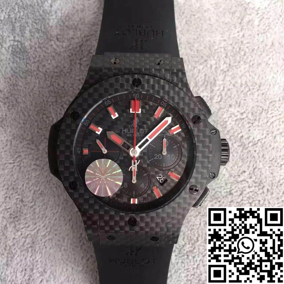 Hublot Big Bang Carbon 301.QX.1724.RX V6 Factory Black Dial Affordable 1801