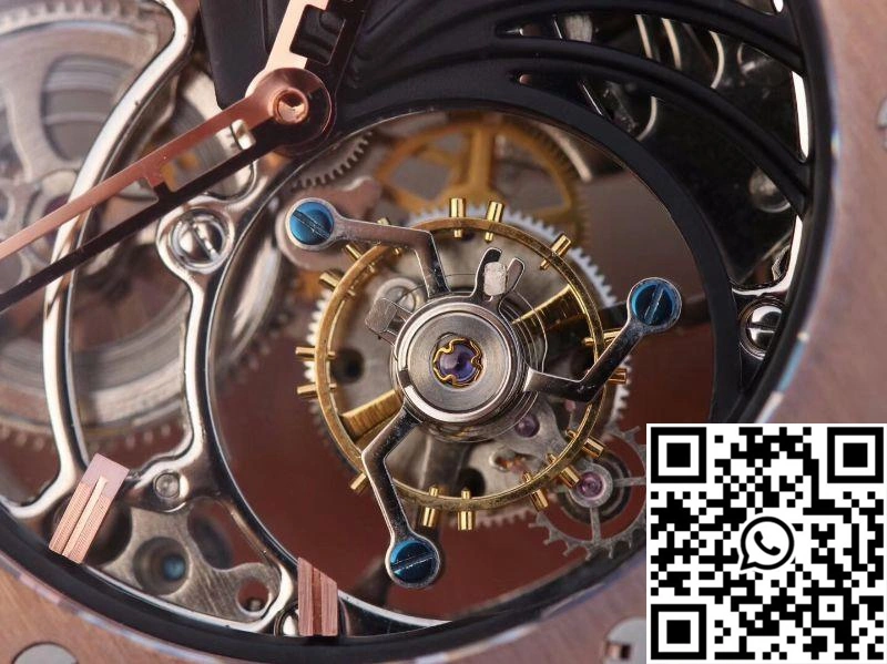 Hublot Big Bang Hollow Tourbillon 18K Rose Gold Skeleton Dial Sporty 1762