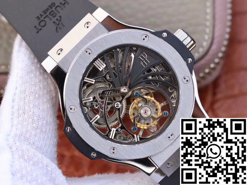 Hublot Big Bang Hollow Tourbillon Stainless Steel Case Skeleton Dial ZeroBulk 1772