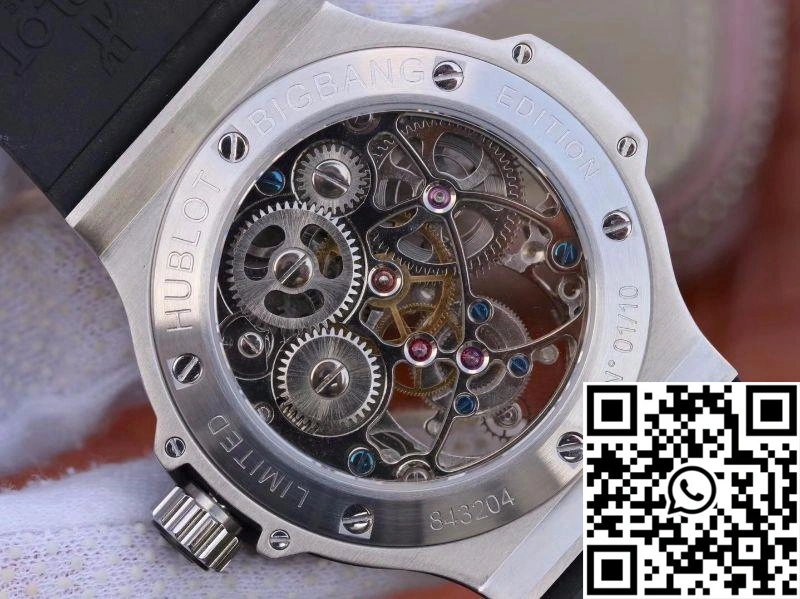 Hublot Big Bang Hollow Tourbillon Stainless Steel Case Skeleton Dial ZeroBulk 1772