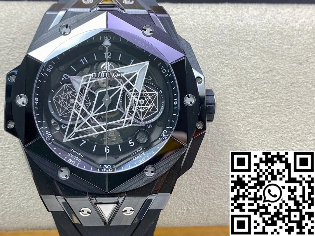 Hublot Big Bang Sang Bleu II 418.CX.1114.RX.MXM20 BB Factory Black Ceramics FlexibleFit 1803