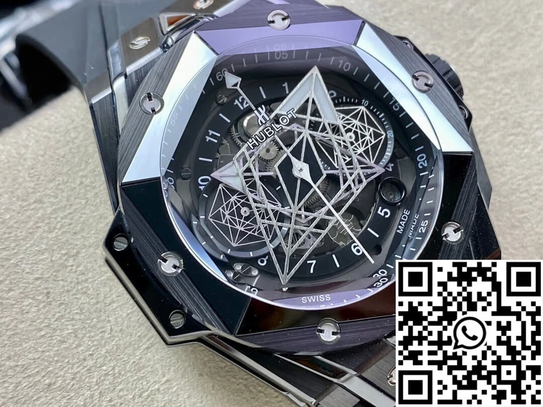 Hublot Big Bang Sang Bleu II 418.CX.1114.RX.MXM20 BB Factory Black Ceramics FlexibleFit 1803
