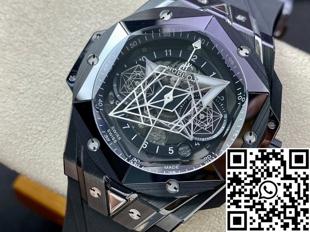 Hublot Big Bang Sang Bleu II 418.CX.1114.RX.MXM20 BB Factory Black Ceramics FlexibleFit 1803