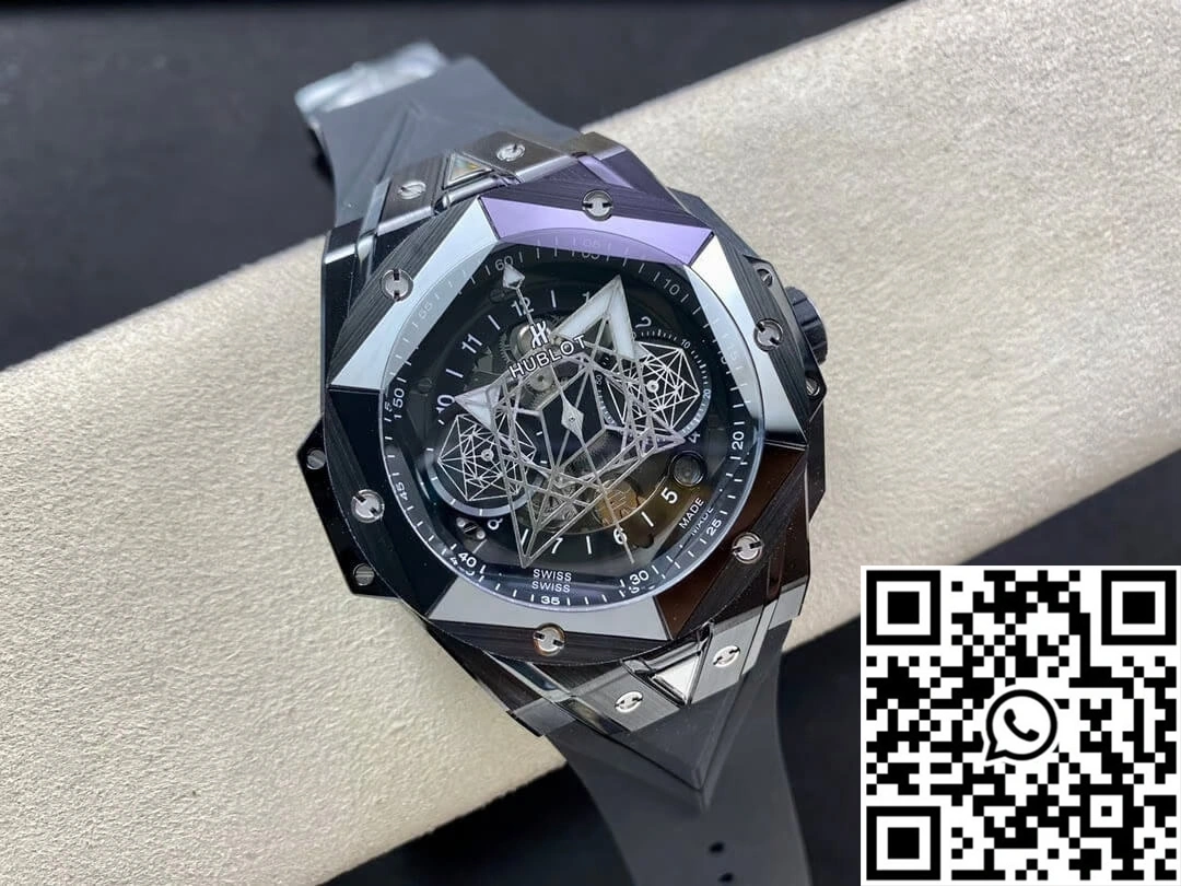 Hublot Big Bang Sang Bleu II 418.CX.1114.RX.MXM20 BB Factory Black Ceramics FlexibleFit 1803