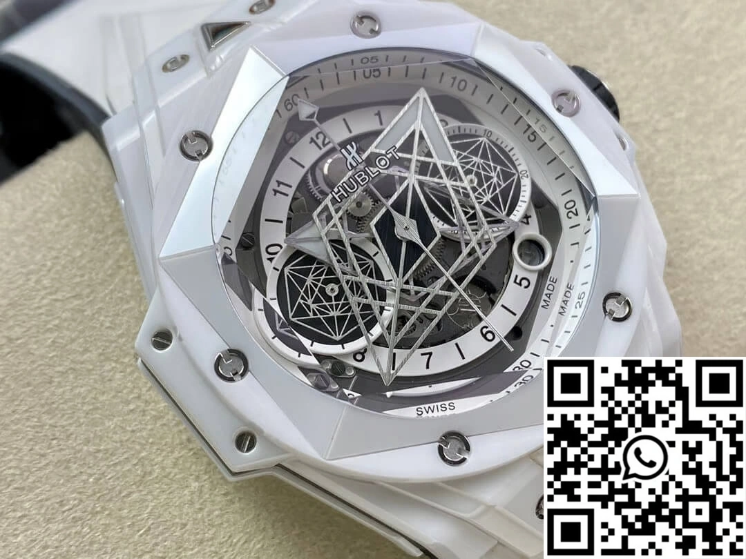 Hublot Big Bang Sang Bleu II 418.HX.2001.RX.MXM21 BB Factory White Ceramics OnTrend 1754