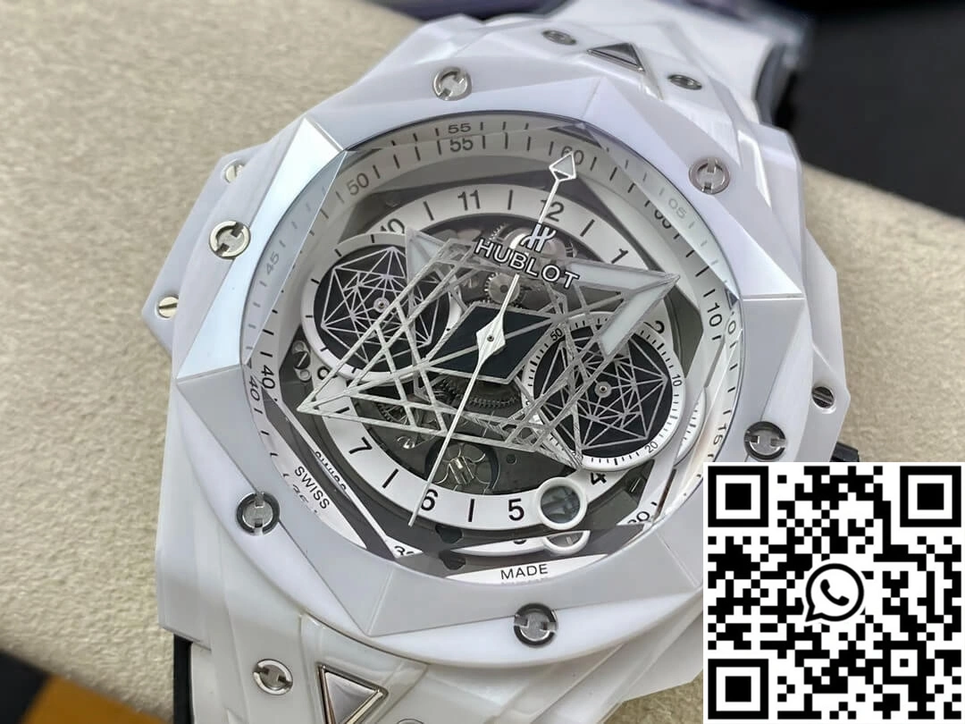 Hublot Big Bang Sang Bleu II 418.HX.2001.RX.MXM21 BB Factory White Ceramics OnTrend 1754