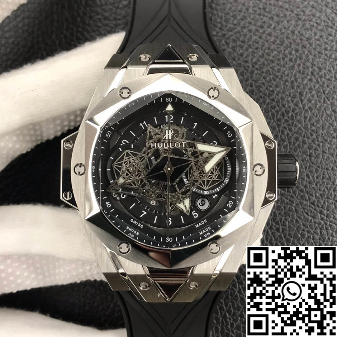 Versatile Hublot Big Bang Sang Bleu II 418.NX.1107.RX.MXM19 HB Factory Titanium Case 1774