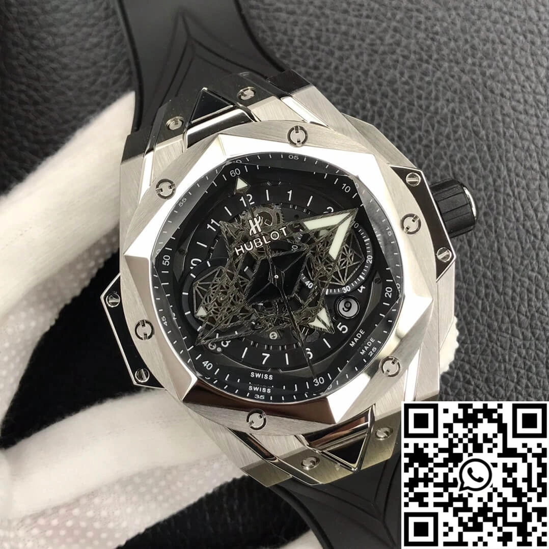 Versatile Hublot Big Bang Sang Bleu II 418.NX.1107.RX.MXM19 HB Factory Titanium Case 1774