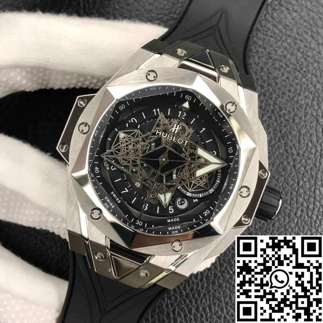 Versatile Hublot Big Bang Sang Bleu II 418.NX.1107.RX.MXM19 HB Factory Titanium Case 1774