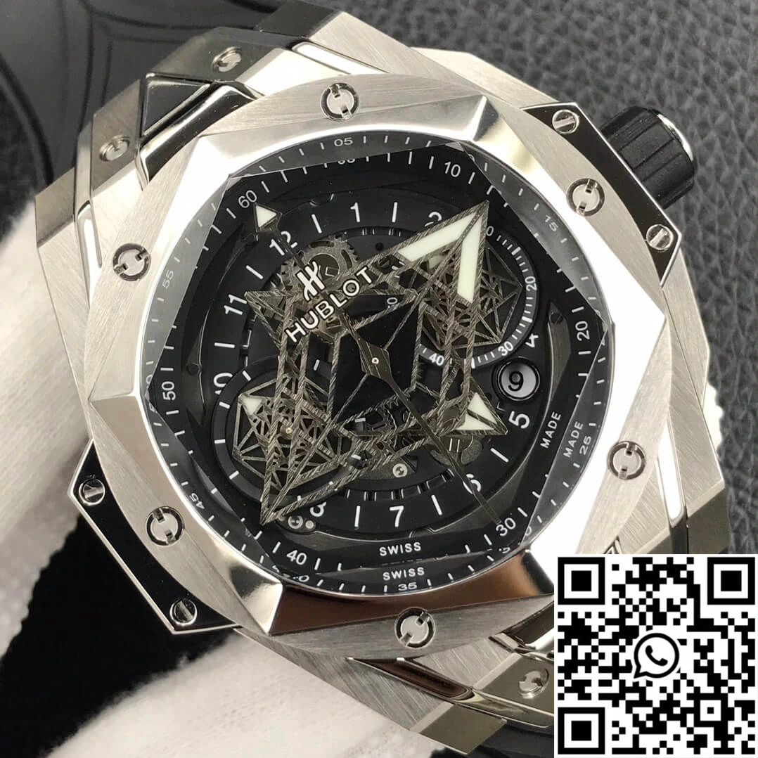 Versatile Hublot Big Bang Sang Bleu II 418.NX.1107.RX.MXM19 HB Factory Titanium Case 1774